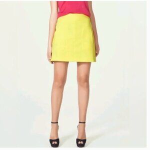 Zara Yellow Women's Skirt - Size XS
